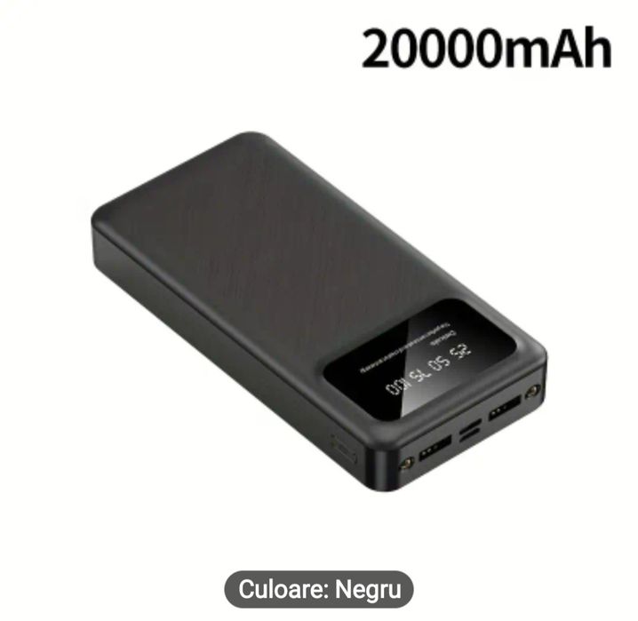 Baterie portabilă 20000 mAh