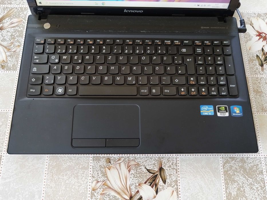 Лаптоп Lenovo IdeaPad N581