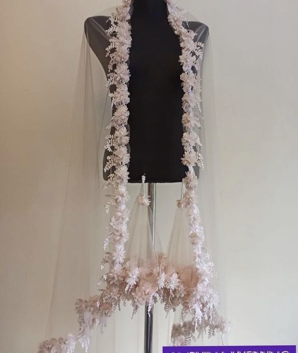 Фата с платочками на сватовство