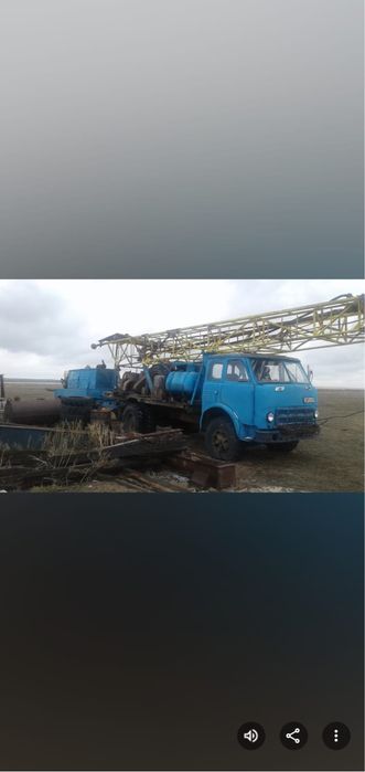 Буровая установка на базе МАЗ