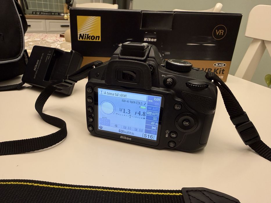 Nikon D3200 + Nikon 18-55mm + Geanta Nikon