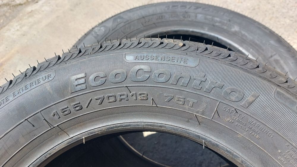 Нови гуми 155/70/13 Fulda EcoControl 2 броя