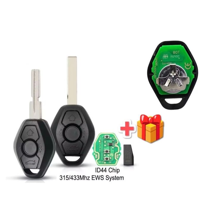 Нов Ромбойден ключ за BMW e39 E46 X5 E53 X3 E83 с електроника батерия