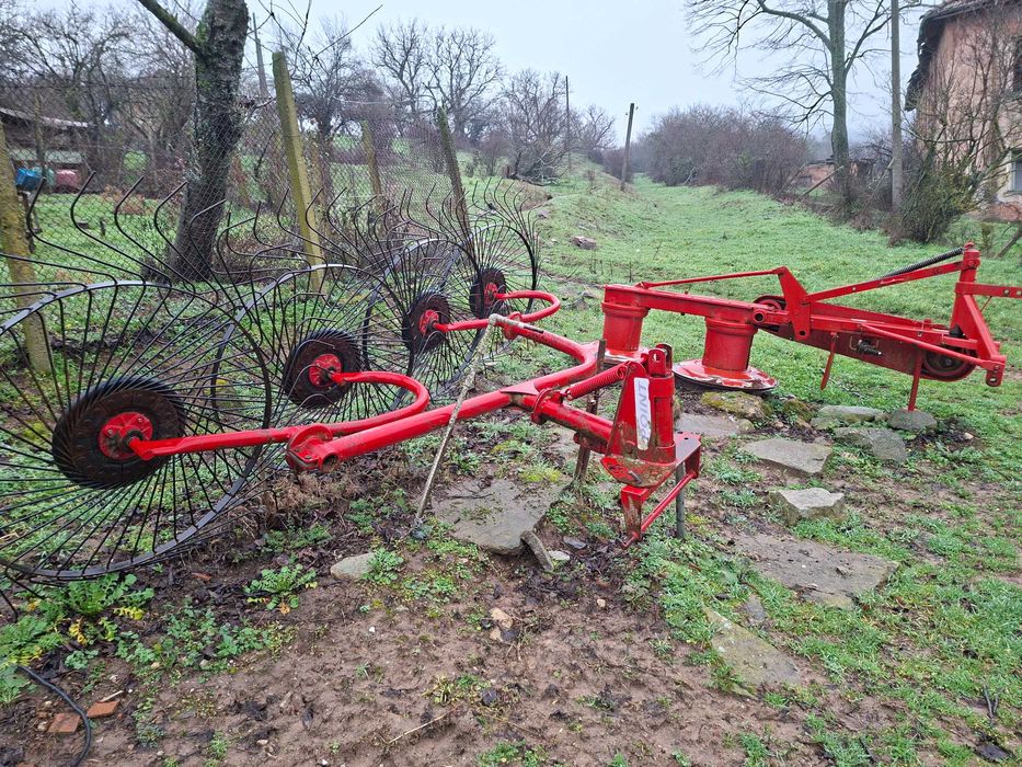Роторна косачка и сеносъбирач