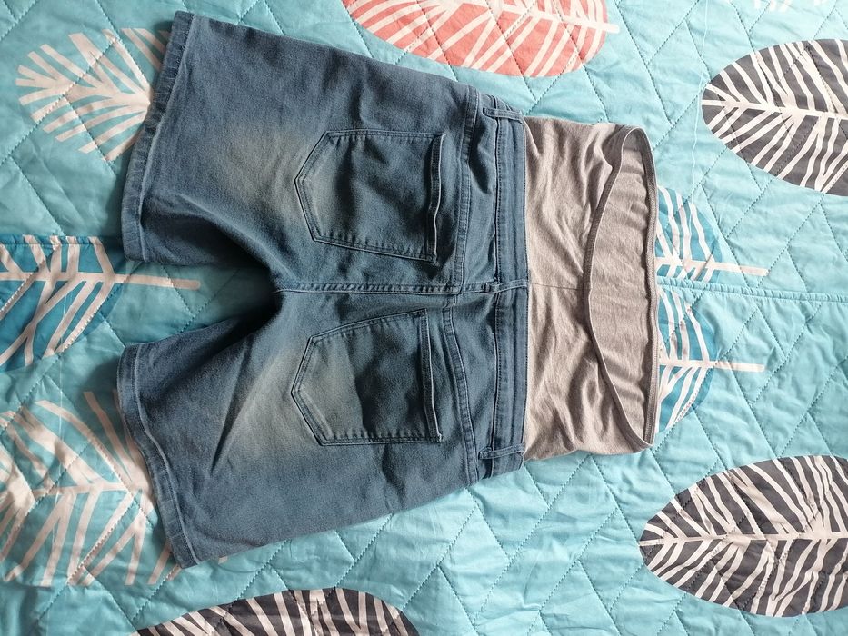 Къси дънкови панталони  за бременни