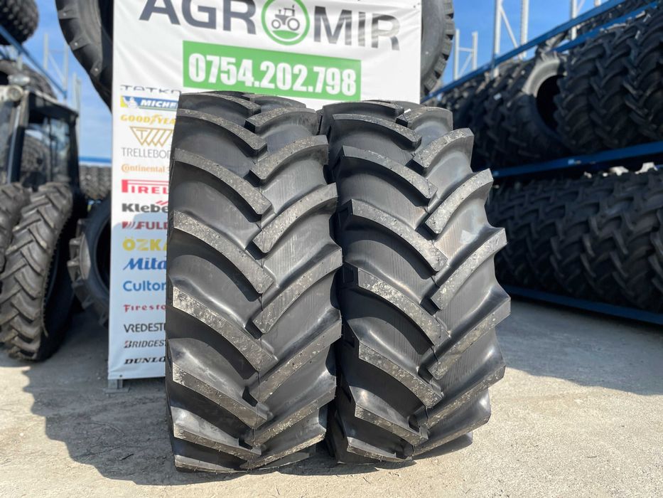 Cauciucuri noi 23.1-30 cu 18 pliuri marca OZKA pentru combina