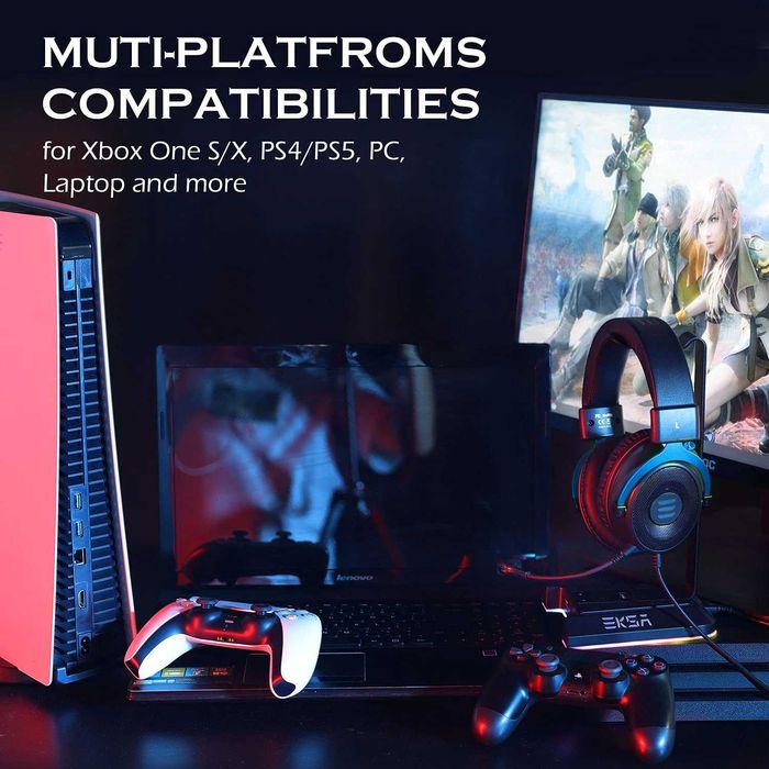 Геймърски слушалки EKSA E900