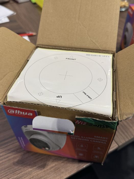2 броя - POE - Dahua IPC-HDW2849T-S-IL 8MP WizSense IP Камера с изкуствен интелект