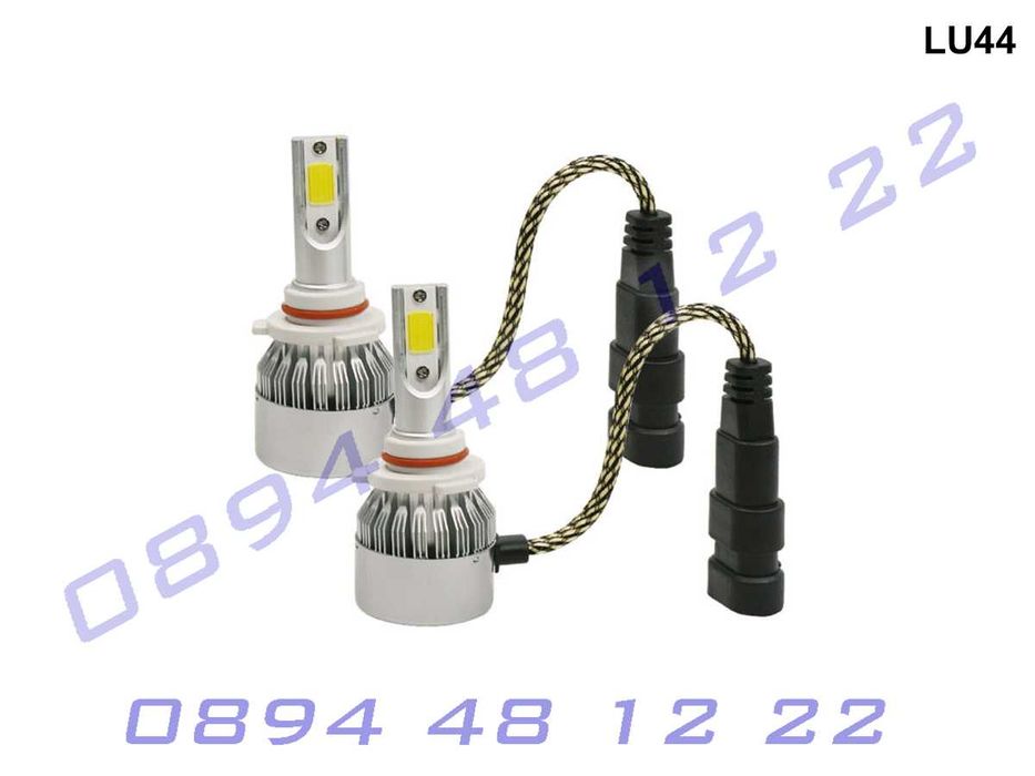 Автомобилни светлини LED крушки за фарове HB3 9005 C6 серия