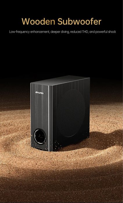 SoundBar домашний кинотеатр AWEI KA25 100w мощное звучание