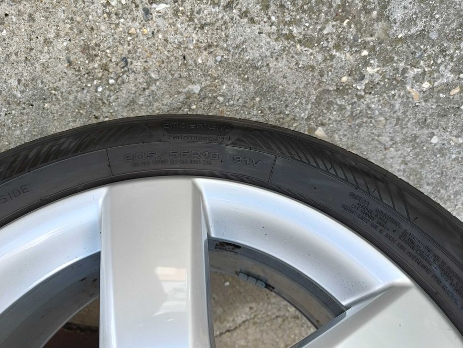 Jante aliaj 205/55/16 de vara 5x112 pt VW Golf 5/6/7, Passat, Skoda