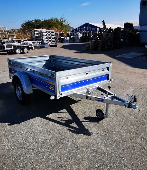 Remorca Vesta ATV,  CIV RAR-750 kg +Basculare: 200/232/250*135*380 mm