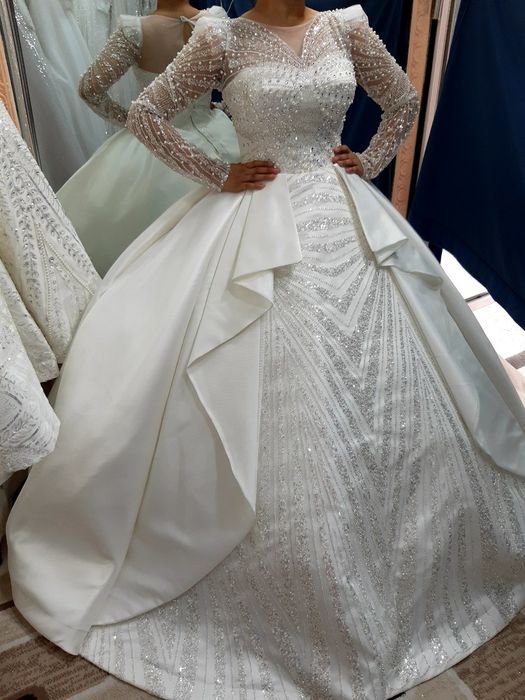 Оптовая продажа свадебных платьев (оптом келин куйлаклар сотилади)