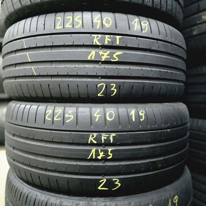 2x 225/40/19 VARA PIRELLI 2023 RUNFLAT Stare excelentă