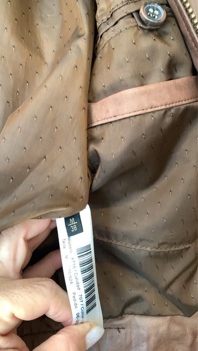 Massimo Dutti кожено  яке