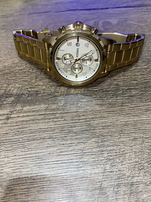 Fossil Ceas Barbati Fossil Chronograph Auriu