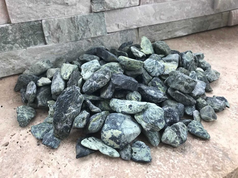 Marmura decorativa pentru gradina/ marmura verde 1-3 cm