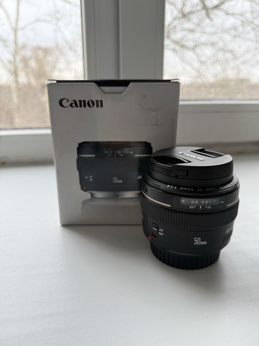 Обьектив canon EF 50 mm
