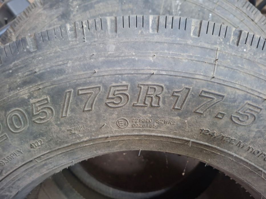 Продам резину 205/75 R17.5
