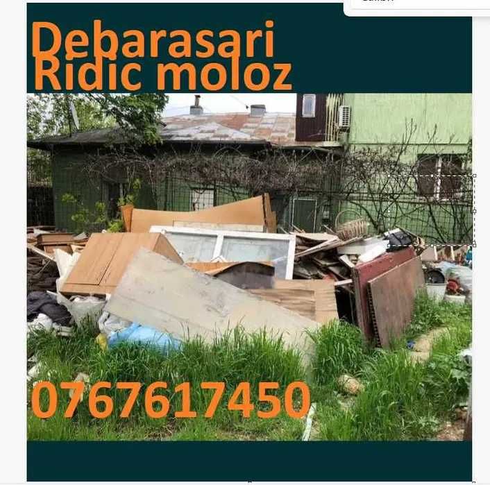 Ridic moloz debarasare mobila transport mobila  marfa