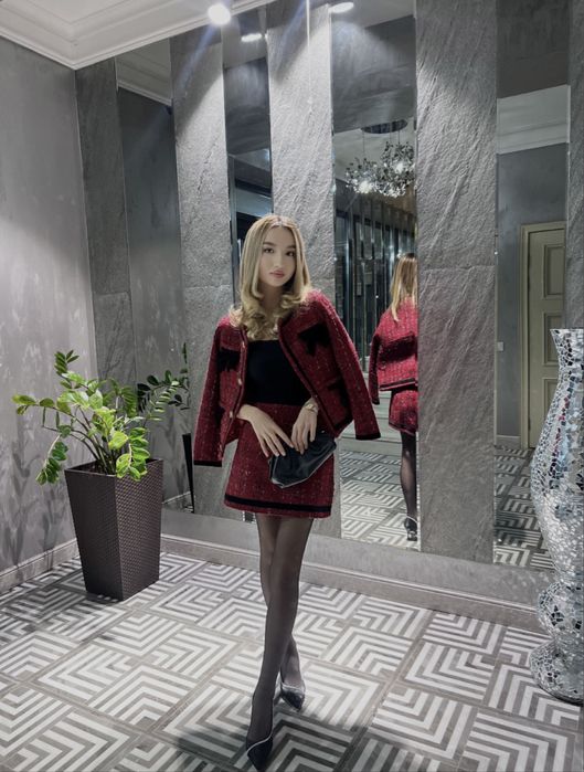 Твидовые двойки размер S