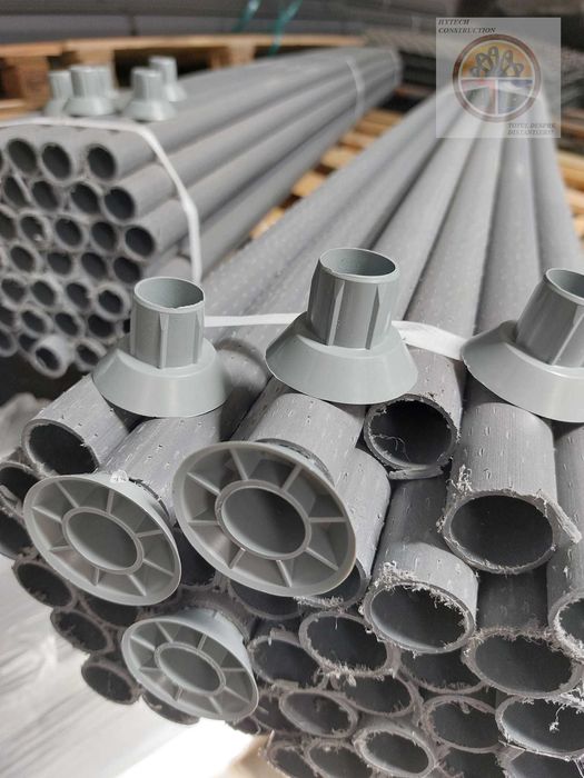 Teava cofraj cu striatii exterioare (pentru tiranti)