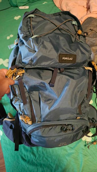 Rucsac Trekking la munte MT500 Air 50+10L Bărbați - SIMOND