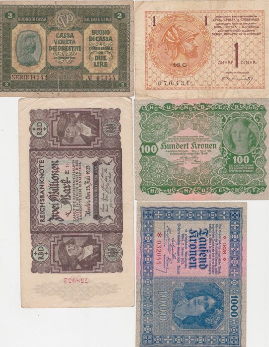Lot 31 Bancnote Mixt