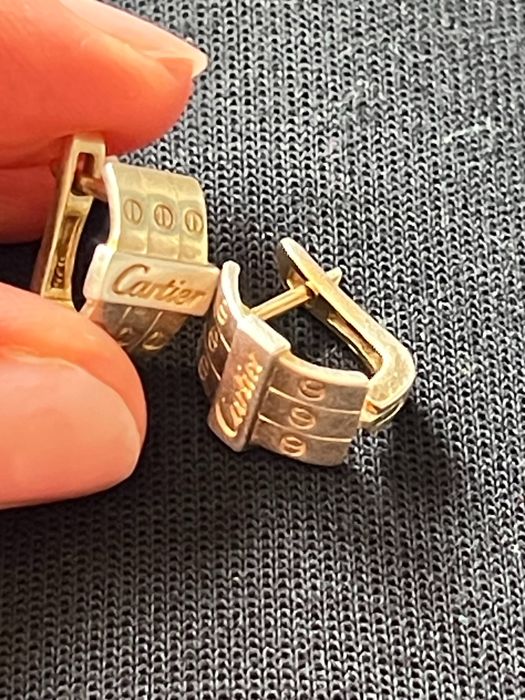 Cercei Cartier argint