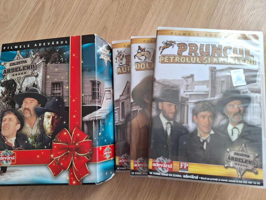 Vand DVD-uri cu filme de colectie.