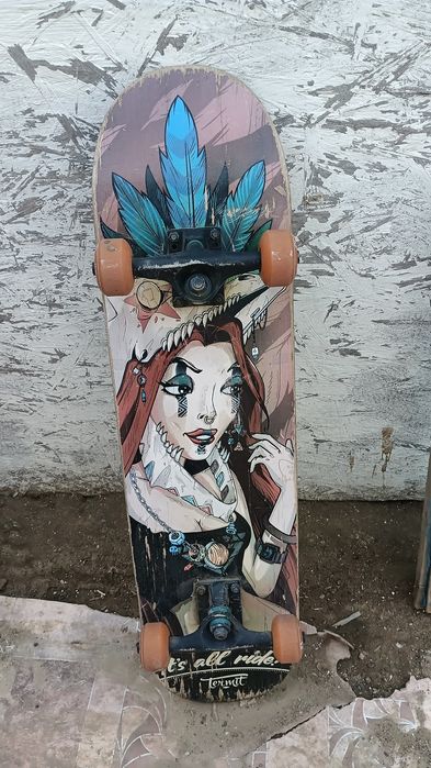 Скетч подростковый, самокат детский