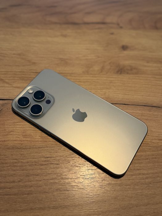 iPhone 15 Pro Max 256Gb Natural/Baterie100%/Garantie 12 LUNI @atsgsm.ro