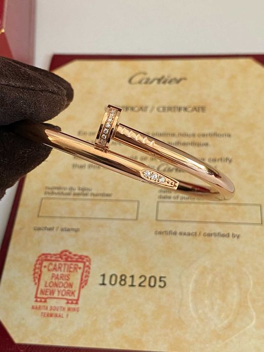 Brățară Cartier Cui 22 Rose Gold with Diamond