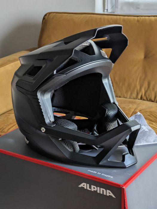 Нови Fullface каски Alpina Roca enduro downhill (54-55, 56-58, 59-60)