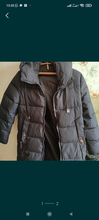 Продам новый женский пуховик