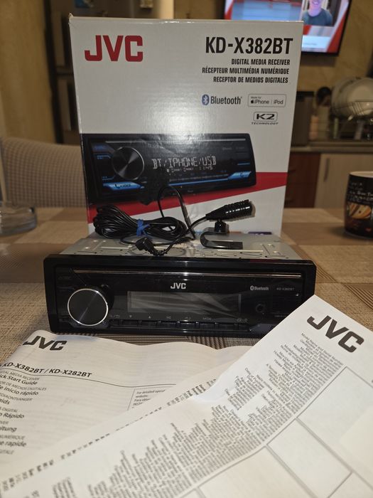 JVC  KD-X382BT ново