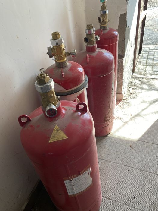 Газовый пожартушения