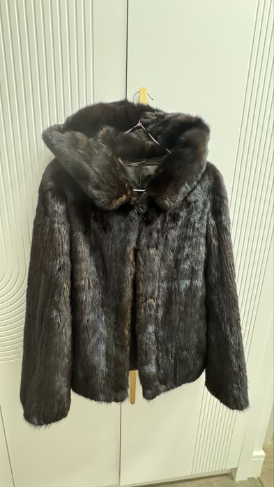 Норковая шуба 44 размер.