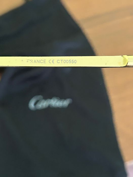 Луксозни слънчеви очила Cartier CT0055O (Rimless / Без рамка) – Пълен комплект