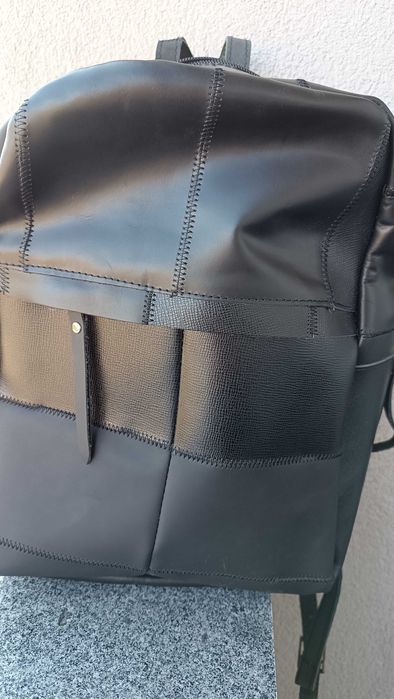 Дамска раница естествена кожа Nickels