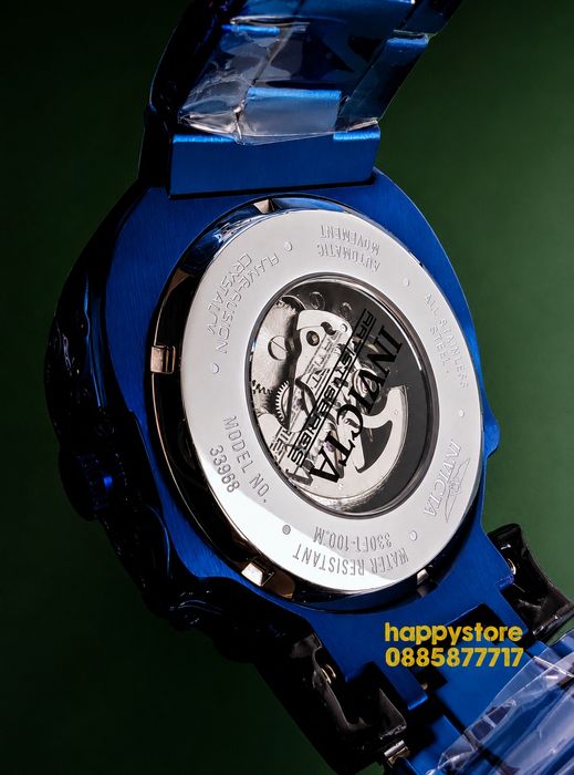 INVICTA Skull blue automatic 51 mm, Инвикта нов ръчен часовник