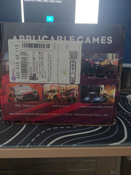 Ручник для игрового руля t-3 handbrake for racing