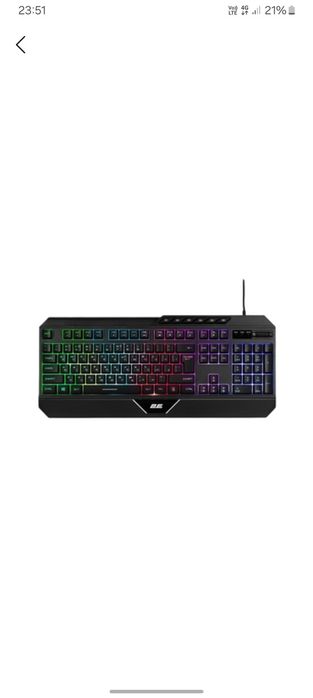 Игровая проводная клавиатура 2E GAMING KG315 с RGB подсветкой