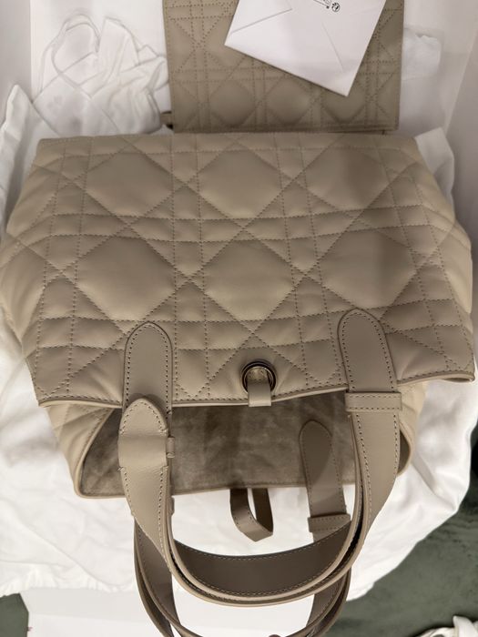 Dior Toujours Vertical Tote Bag Medium