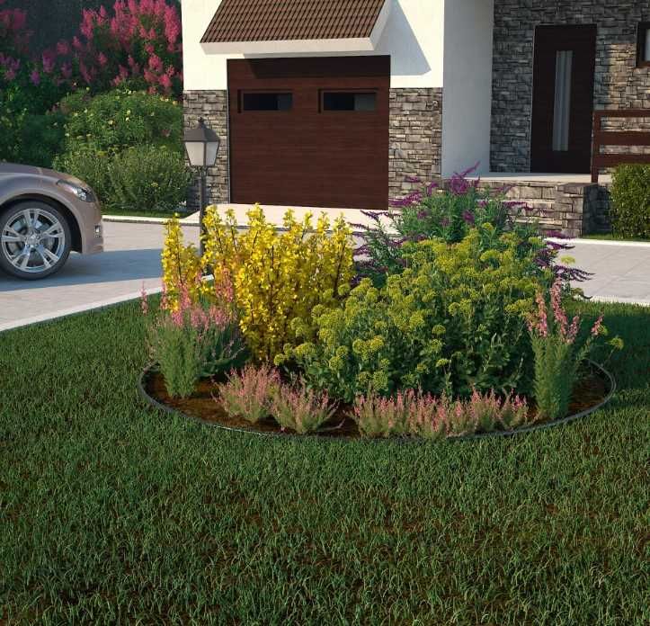 Садовый бордюр Gidrolica (10 м, зелёный)