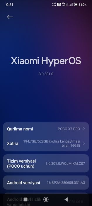 POCO X7 PRO (512 GB)