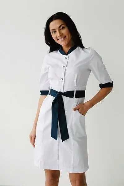 Скидка Халат униформа.  женская форма, одежда.Xalat. Med forma