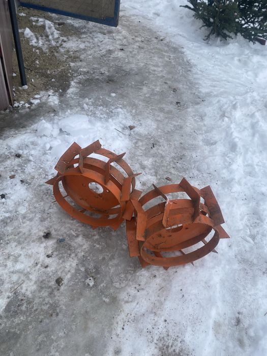 Roti si rarita motocultor !