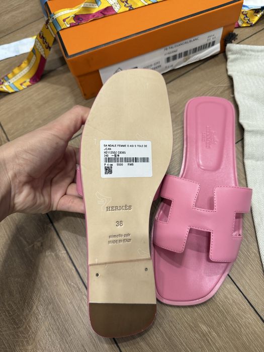 Шлепанцы Hermes Oran