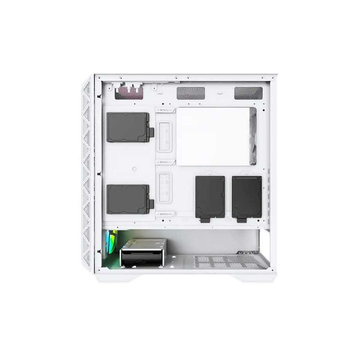 { Montech 903 Max White +3xCooler RGB корпус для ПК (360mm)